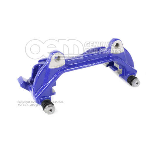 Brake carrier with pad retaining pin 5WA615125C