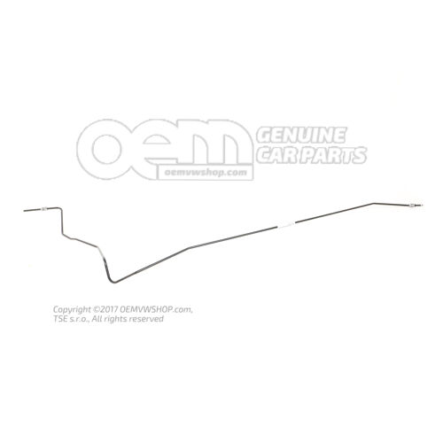 Fékvezeték a féktömlőtől a kerékhengerig Audi A2 8Z 8Z0611764P