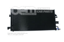 A/c kondenzátor folyadék tartállyal 8W0816421N