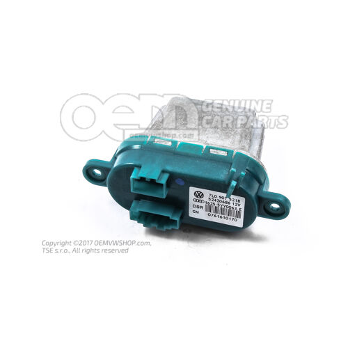 Ventilátor vezérlés 7L0907521B