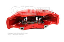 Audi RSQ8 red calliper without brake pads size 420x40mm left (2)