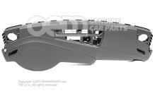 Műszerfal légcsatorna lélekkel (fekete) 8T1857003D 24A (2)