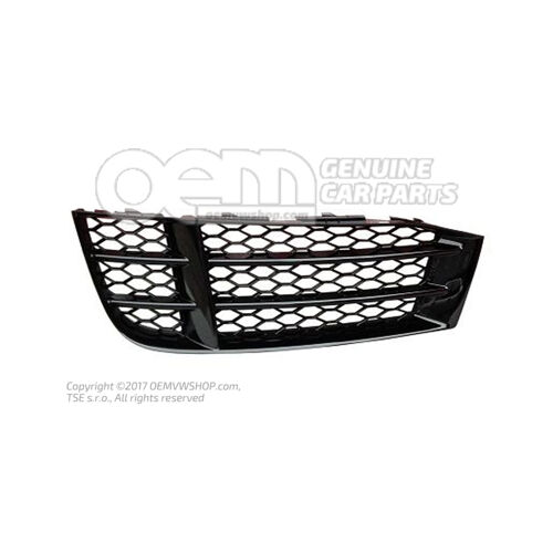 Légvezető rács fekete-fényes 8T0807682F T94
