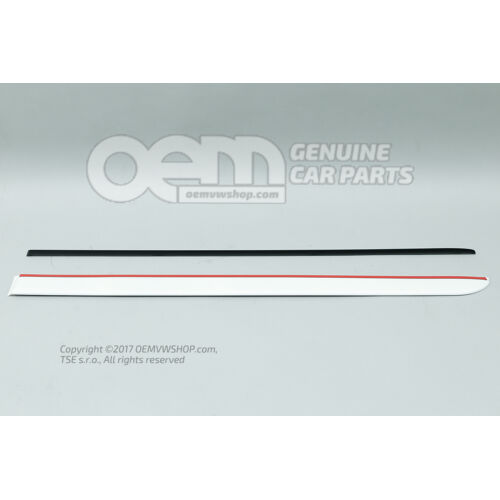 Védőcsík alapozott/fekete fényű Volkswagen Caddy 2K 2K5853535F GRU