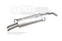 Nachschalldämpfer für Golf 4, Bora JZW253609R