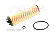 Szűrőelem tömítéssel 05L115562A Szűrőelem tömítéssel 05L115562A