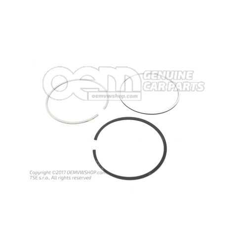 1 készlet: dugattyúgyűrűk 077198151Q