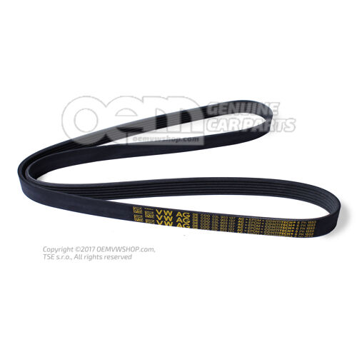 Poli-ékszíj légkondicionálóval felszerelt járművekhez. Mérete 21,18X1553MM 03L903137AC