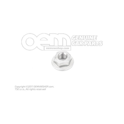 Hatlapfejű anya, önzáró M6 N  0230026