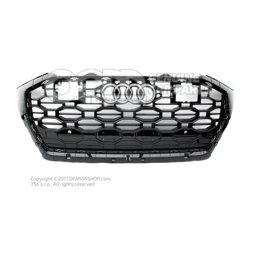 Feketén fényes hűtőrács 4M8853651BLT94