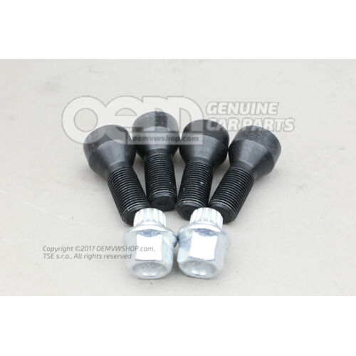 BMW / Mini Set Wheel Locks 36136776076