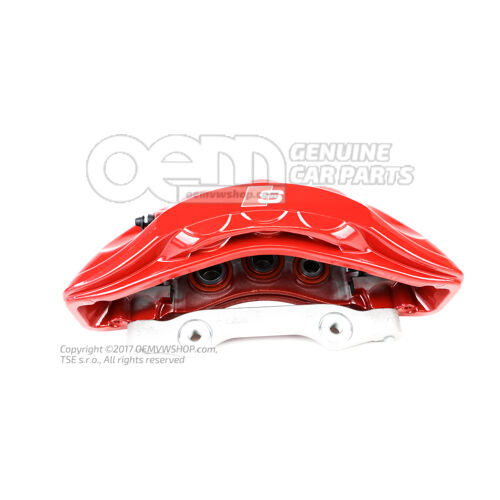 4N0615107AG Audi A6, A7, A8, Q7 and Q8 Calliper without brake pads size 400x38mm front left