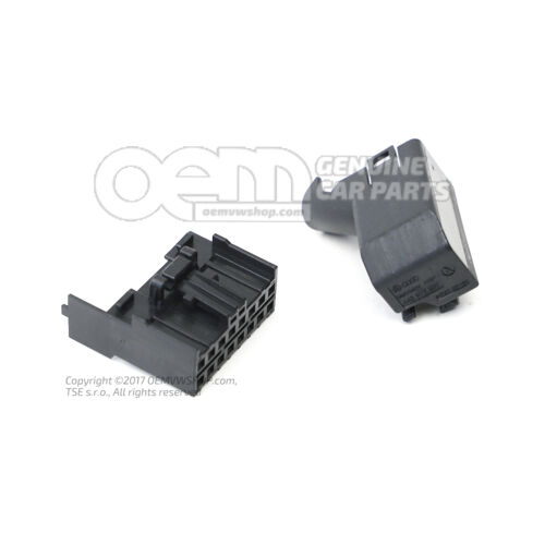 Lapos érintkezőház érintkezőreteszelő mechanizmusú vezérlőegységgel többfunkciós egységhez 4A0972883C