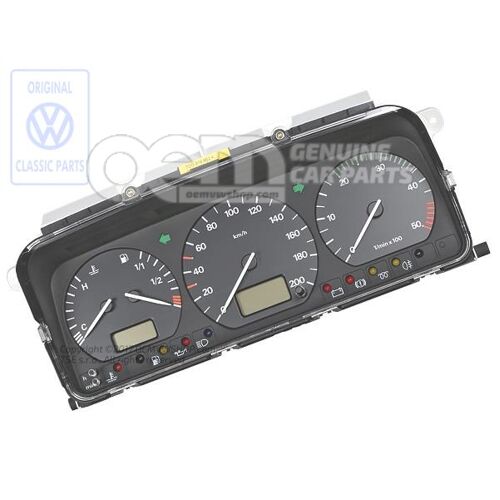 Kombi műszer szatén fekete 7D0919862KV01C