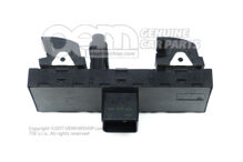 Kapcsoló ablakemelőhöz és biztonsági kapcsoló a gyerekzárhoz fekete/fehér 7N0959857  REH (2)