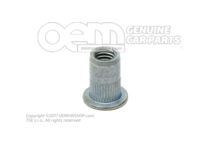 Szegecses sapka anya M8X2.5-3,5 N  90589902