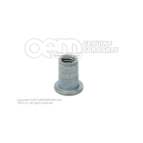 Szegecses sapka anya M8X2.5-3,5 N  90589902