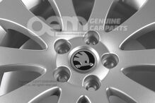 Alumínium felni króm színű metál Skoda Superb 3T 3T0071497C 7ZS (1)