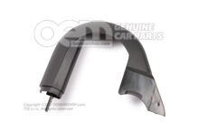 Fedő sapka ütköző puffer szatén fekete 1J0858189C B41 (1)