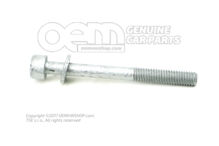 Dugófejű csavar hatlapfejű dugófejjel (kombináció) M6X60 N  10158203 (1)