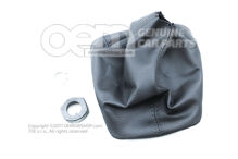 Sebességváltó kar burkolat szatén fekete 1Z1711115B DD4