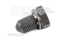 Tömítőcsavar tömítéssel, gyűrű N  90813202 (4)