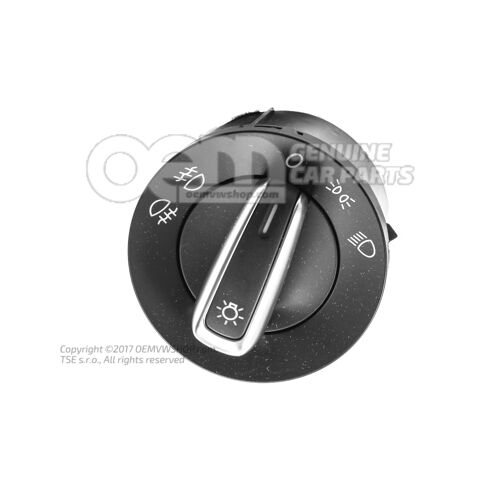 Több kapcsoló oldalsó lámpákhoz, fényszórókhoz, első és hátsó ködlámpákhoz kombikapcsoló au 3C8941431C XSH