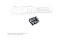 Lapos érintkező ház csatlakozó elem elektromos memóriás ülés és háttámla állítású járművekhez 8R0973605 (1)