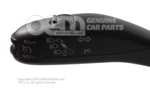 Kormányoszl. kombi kapcsoló szatén fekete 7E0953507B 9B9 (2)