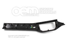 Műszerfalfedél Titán fekete/villogó piros 6F1858416E JTG (2)