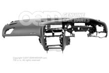 Műszerfal légcsatorna lélekkel (fekete) 8T2857003A 24A