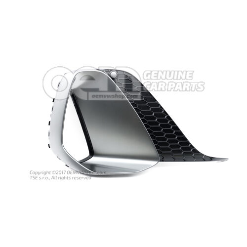 Légterelő rács Sötét króm 4P0807682  9EL