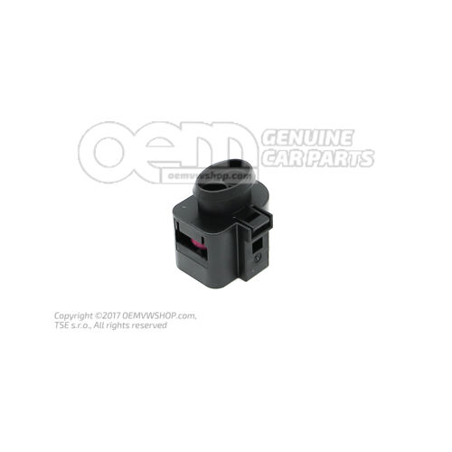 Lapos érintkezőház érintkezőreteszelő mechanizmussal csatlakozóelem szélvédő (laminált) fűthető 1J0973752