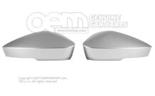 1 készlet ext. tükörházak alumínium selymesen sima 5E3072530E U34