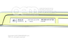 Fényes rozsdamentes acél oldalléc díszléc 565853814A TQ3 (2)