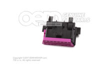 Lapos érintkezőház érintkezőreteszelő mechanizmussal a diagnosztikai dugóhoz 3A0972695A Lapos érintkezőház érintkezőreteszelő mechanizmussal a diagnosztikai dugóhoz 3A0972695A