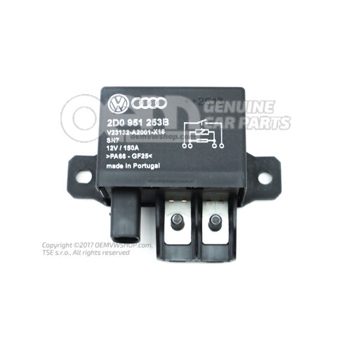 Érintkezőzárás relé 2D0951253B
