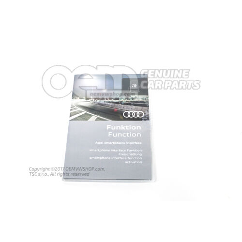 Audi okostelefon interfész aktiválási dokumentuma 4M0051472