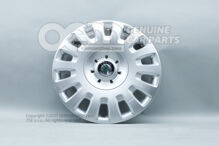 Felni kárpitgyűrűk fekete/világos króm Skoda Superb 3U 3U0601147C MHB (1)