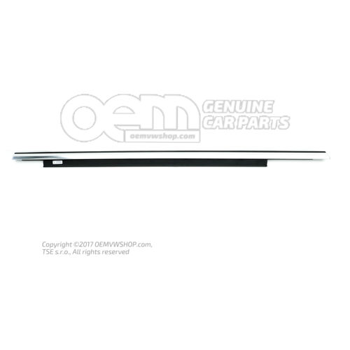 Ablakréstömítés krómozott díszléccel 8R0853763F 2ZZ