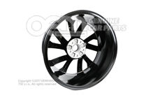 Alumínium felni Fekete metál 3V0601025CHFL8 (1)