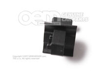 Clip, szatén fekete 5M0823397B 9B9 (1)