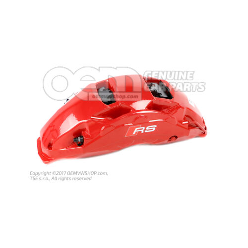4K0615107P Audi RS7 Sportback and RS6/RS6 plus/Avant Quattro red Calliper without brake pads size 420x40mm left