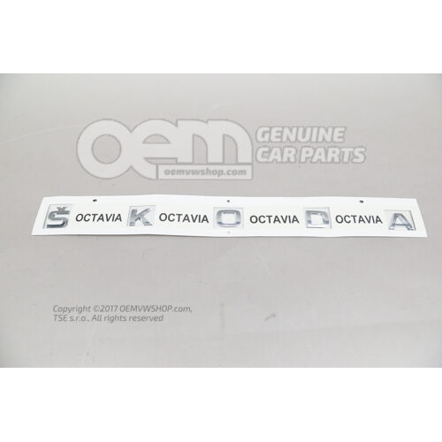 Krómozott felirat 5E3853687G 2ZZ