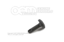 Hatlapfejű, ovális fejű műanyag csavar 7L6807199