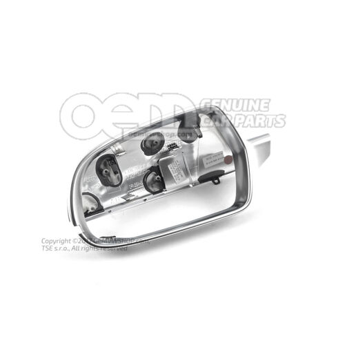 Tükör kupak alumínium 8F0857527A 3Q7