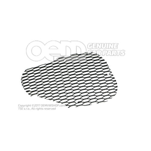 Rács fekete Audi 80 Avant RS2 Quattro 80 8A0807681  3FZ