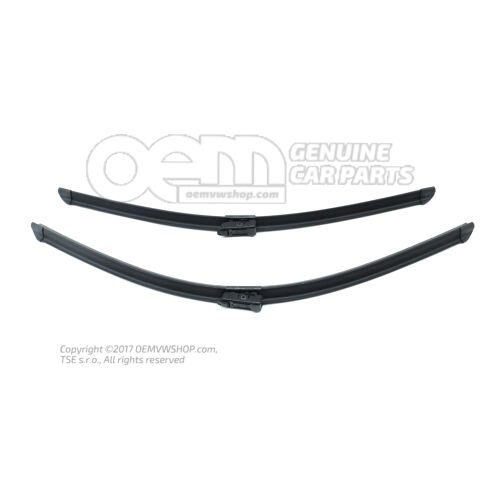 1 szett aerodinamikus ablaktörlő lapátok (vezető és utas oldal) - balkormányos 5NB998002