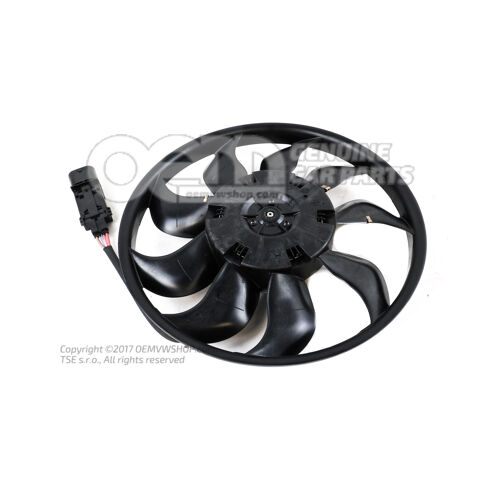 radiátor ventilátor 7L0959455E