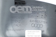 A középkonzol soul burkolata (fekete) 8J0863273A 6PS (2)